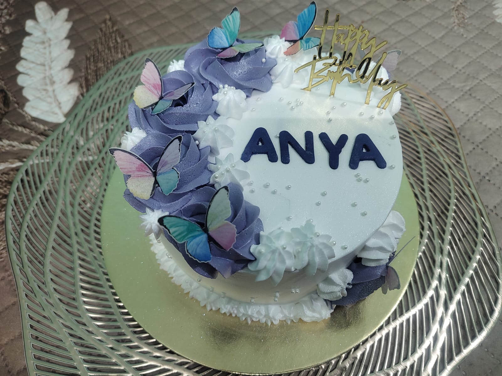 Flower Birthday Cake